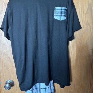 BNWT Black/Plaid Women's Pajama Set